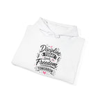Hoodie — "Discipline Today Leads to Freedom Tomorrow" Motivational Pullover