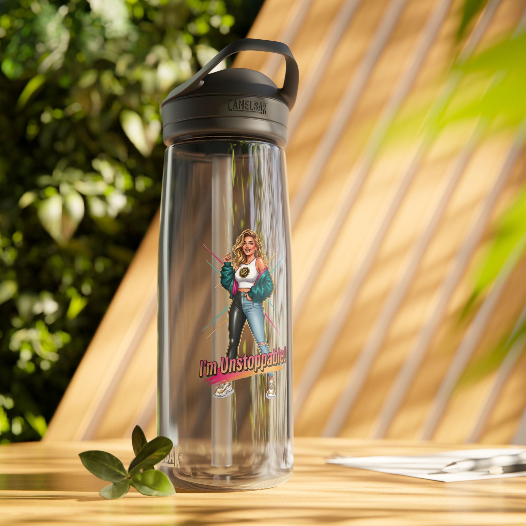 I'm Unstoppable CamelBak Eddy Water Bottle 20oz 25oz