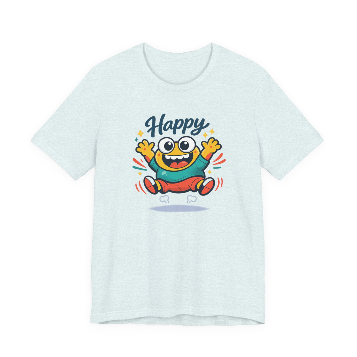 Happy Mood Blob T Shirt Cute Kawaii Graphic Tee