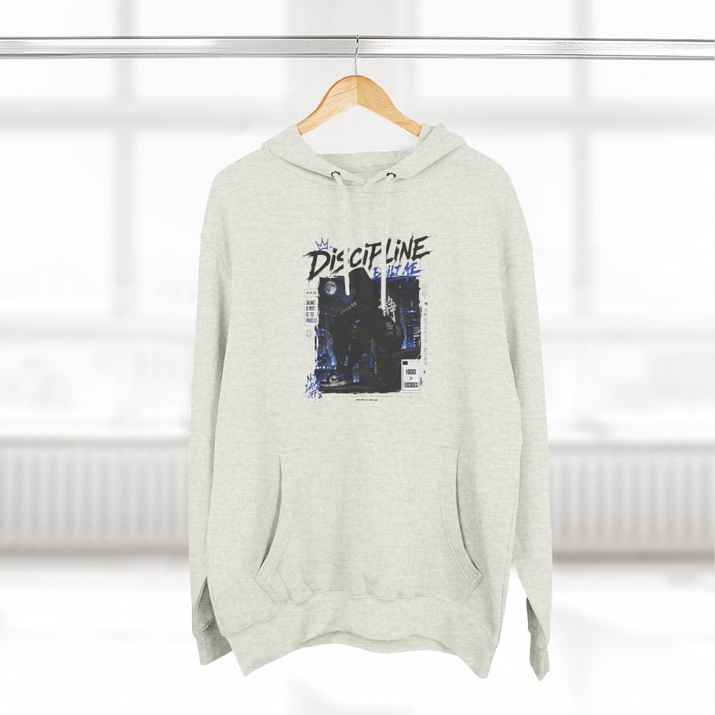 Discipline Graphic Hoodie — Vintage TV Photo Streetwear Pullover