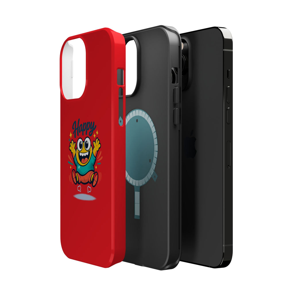 Happy Monster Magnetic Impact-Resistant Phone Case