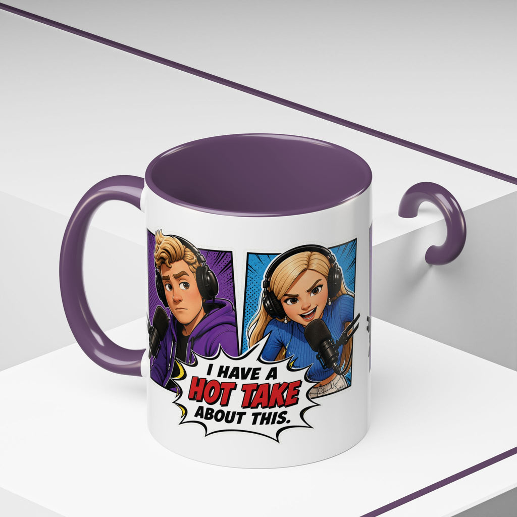 Jake And Emma Hot Take Coffee Mug — "I Have A Hot Take About This" Mug (11/15oz)