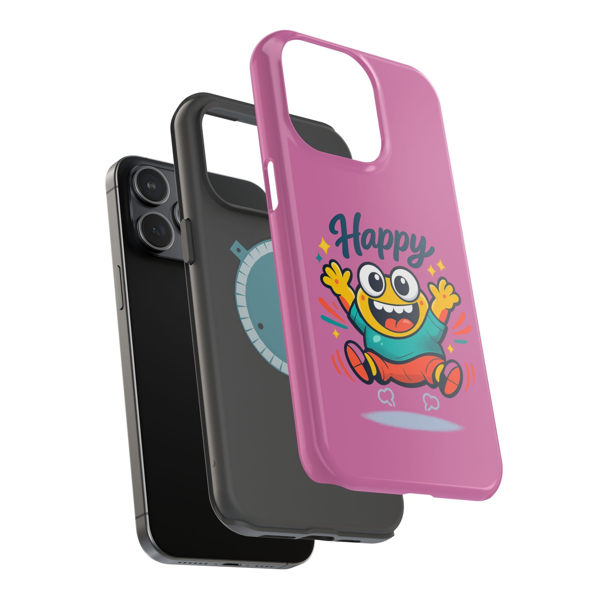 Happy Monster Magnetic Impact-Resistant Phone Case