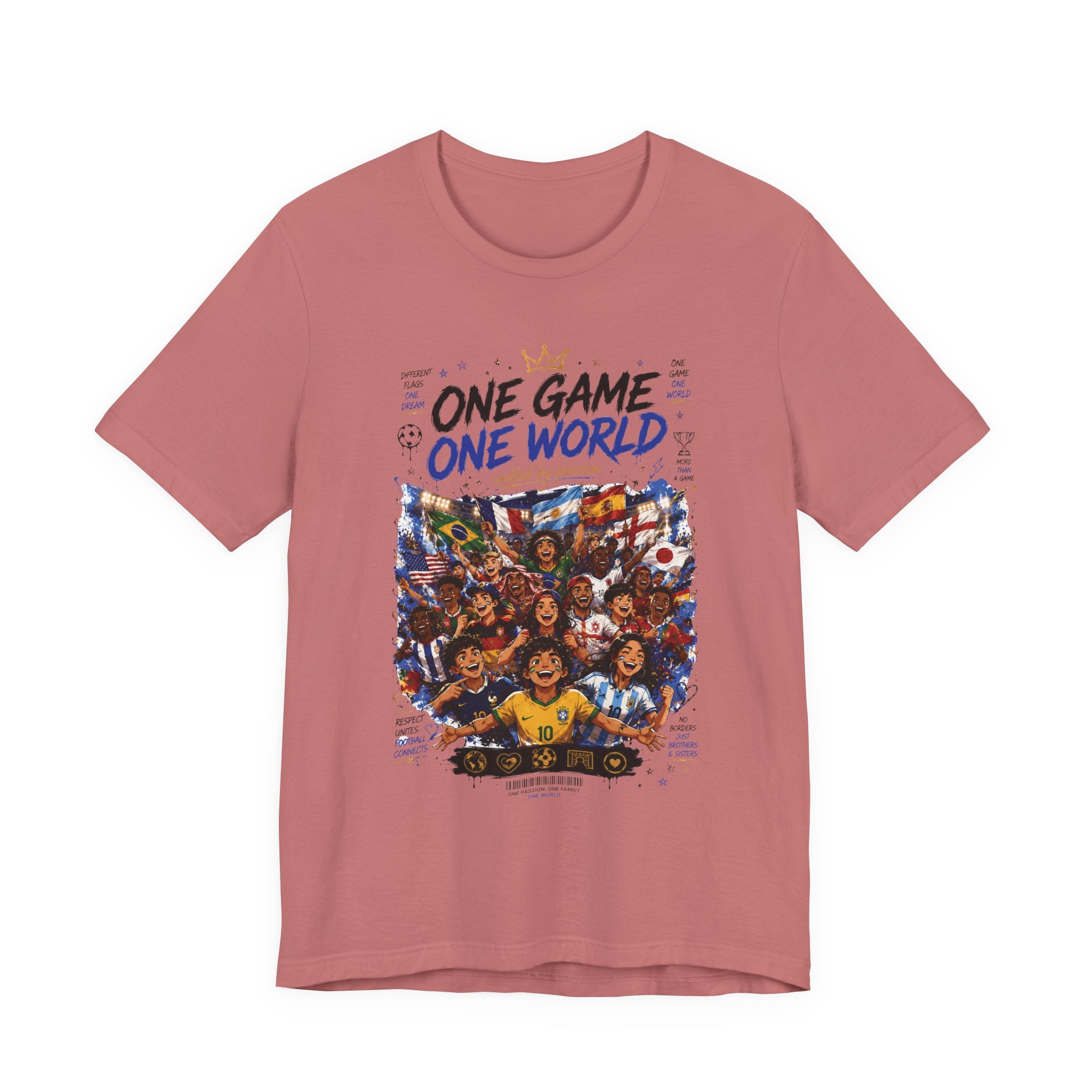 One Game One World Soccer T-Shirt