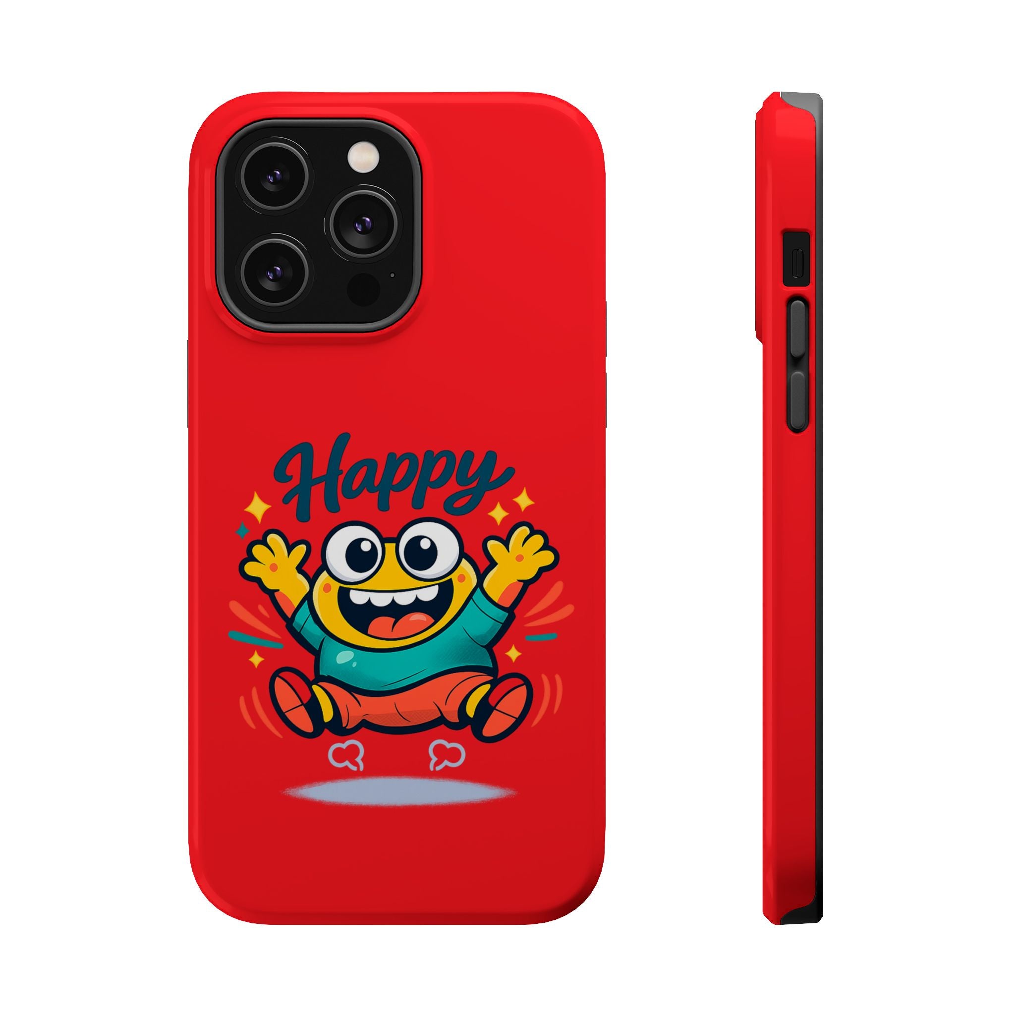 Happy Monster Magnetic Impact-Resistant Phone Case