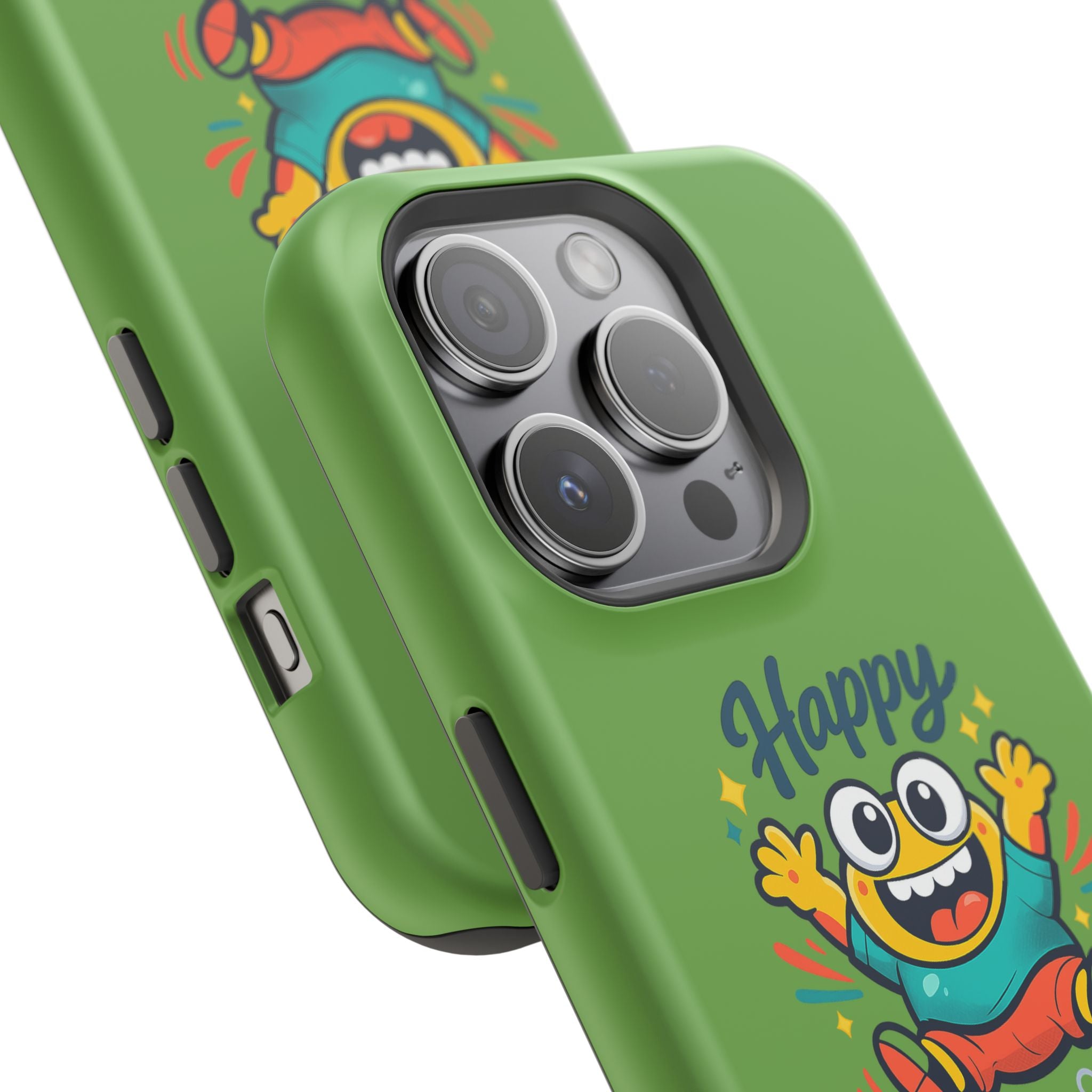 Happy Monster Magnetic Impact-Resistant Phone Case