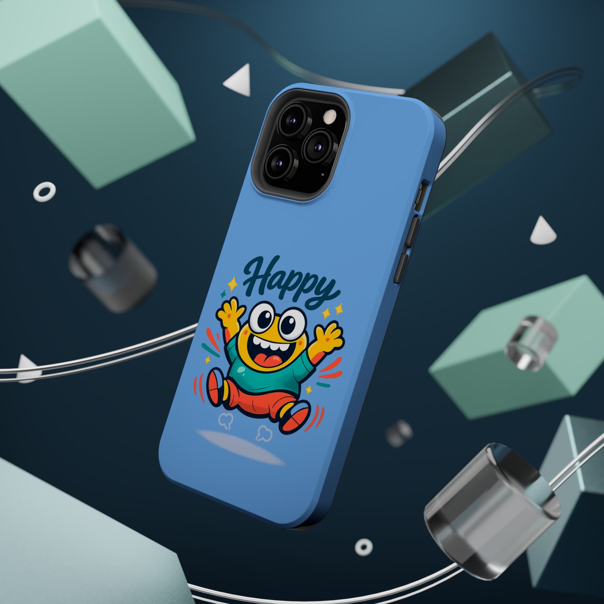 Happy Monster Magnetic Impact-Resistant Phone Case