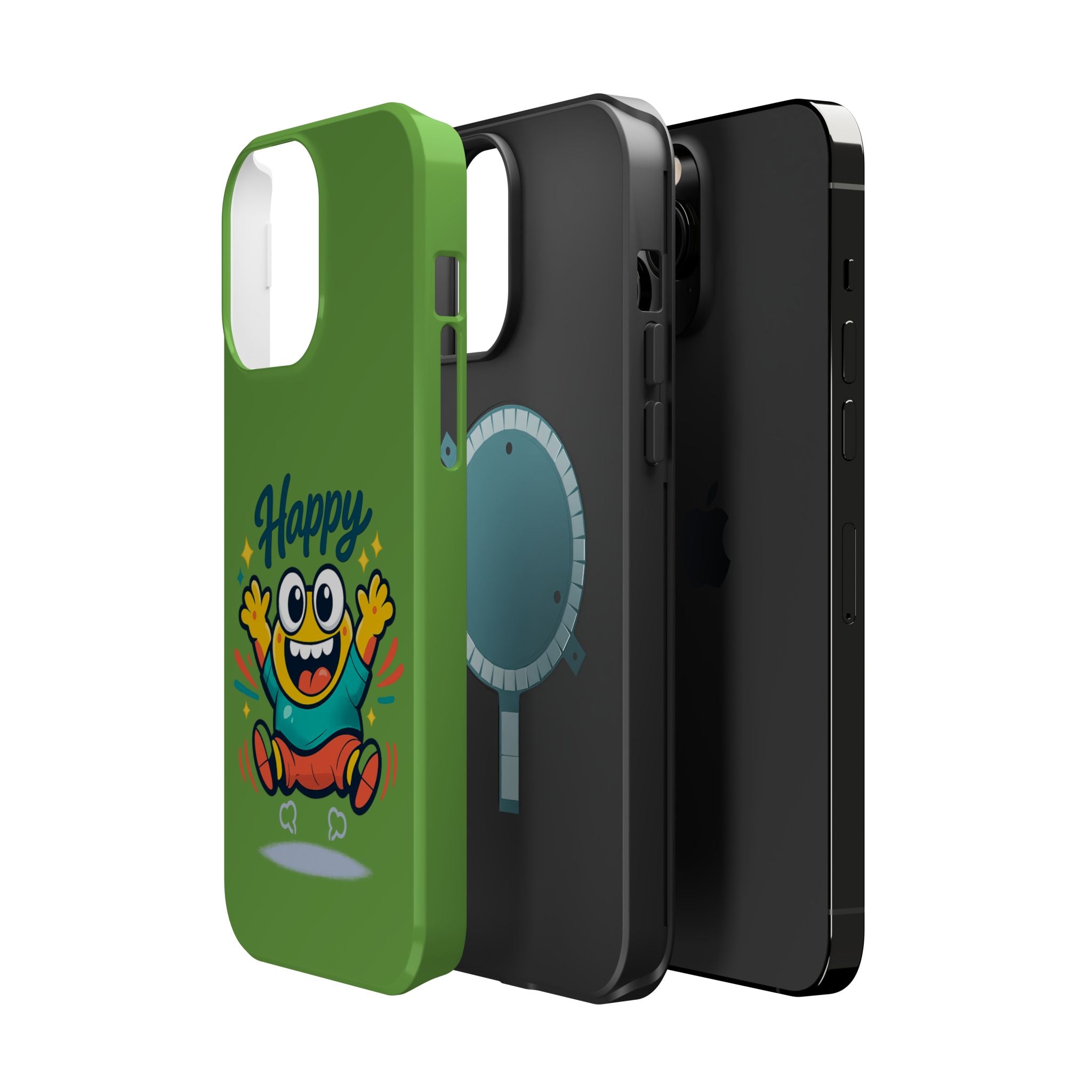 Happy Monster Magnetic Impact-Resistant Phone Case