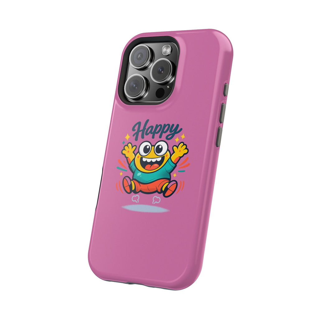 Happy Monster Magnetic Impact-Resistant Phone Case