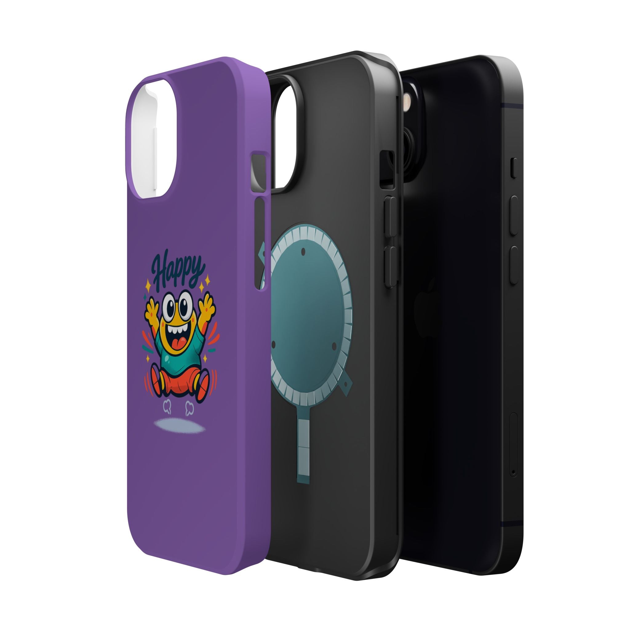 Happy Monster Magnetic Impact-Resistant Phone Case