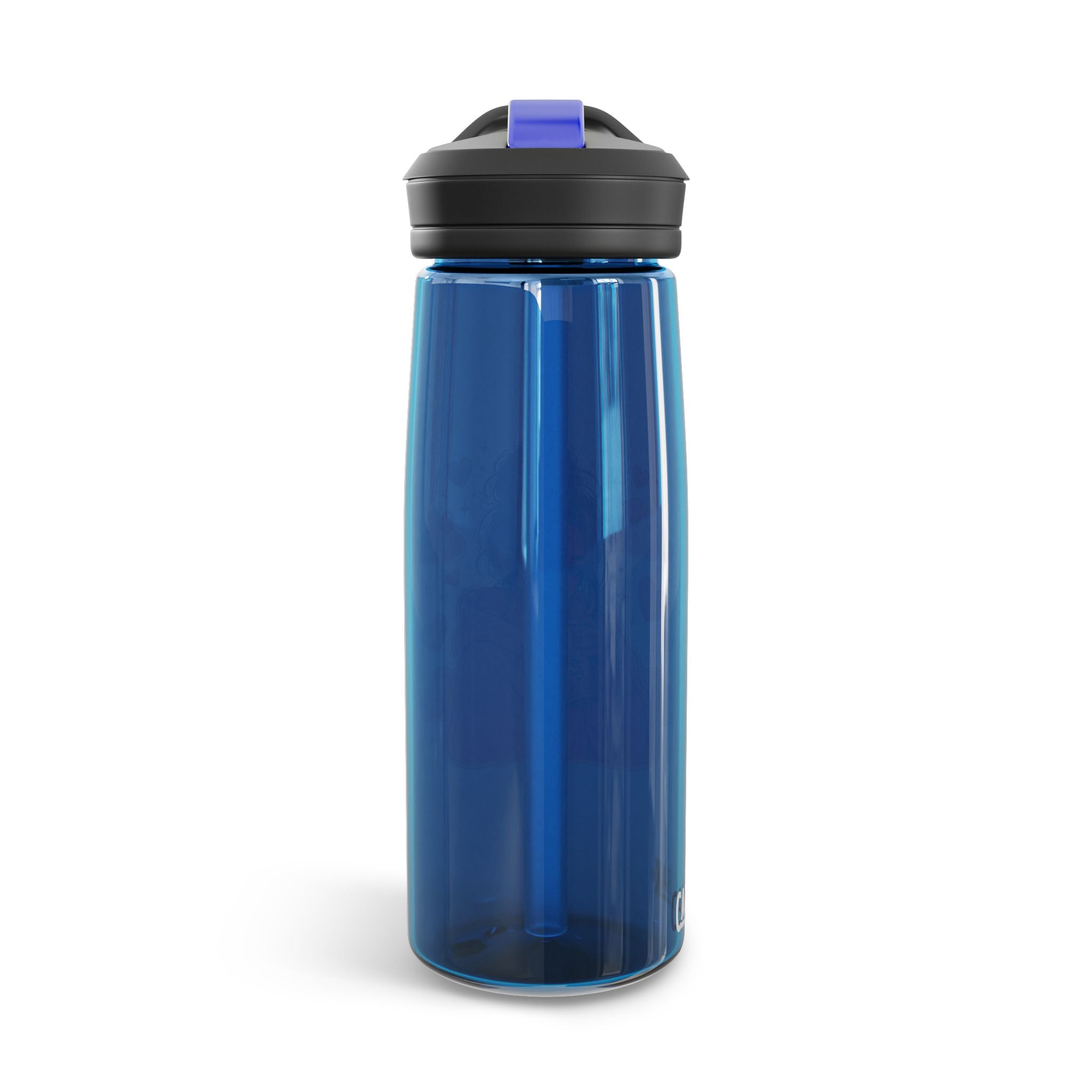 Cute Girl Sipping Boba Water Bottle — CamelBak Eddy 20/25oz