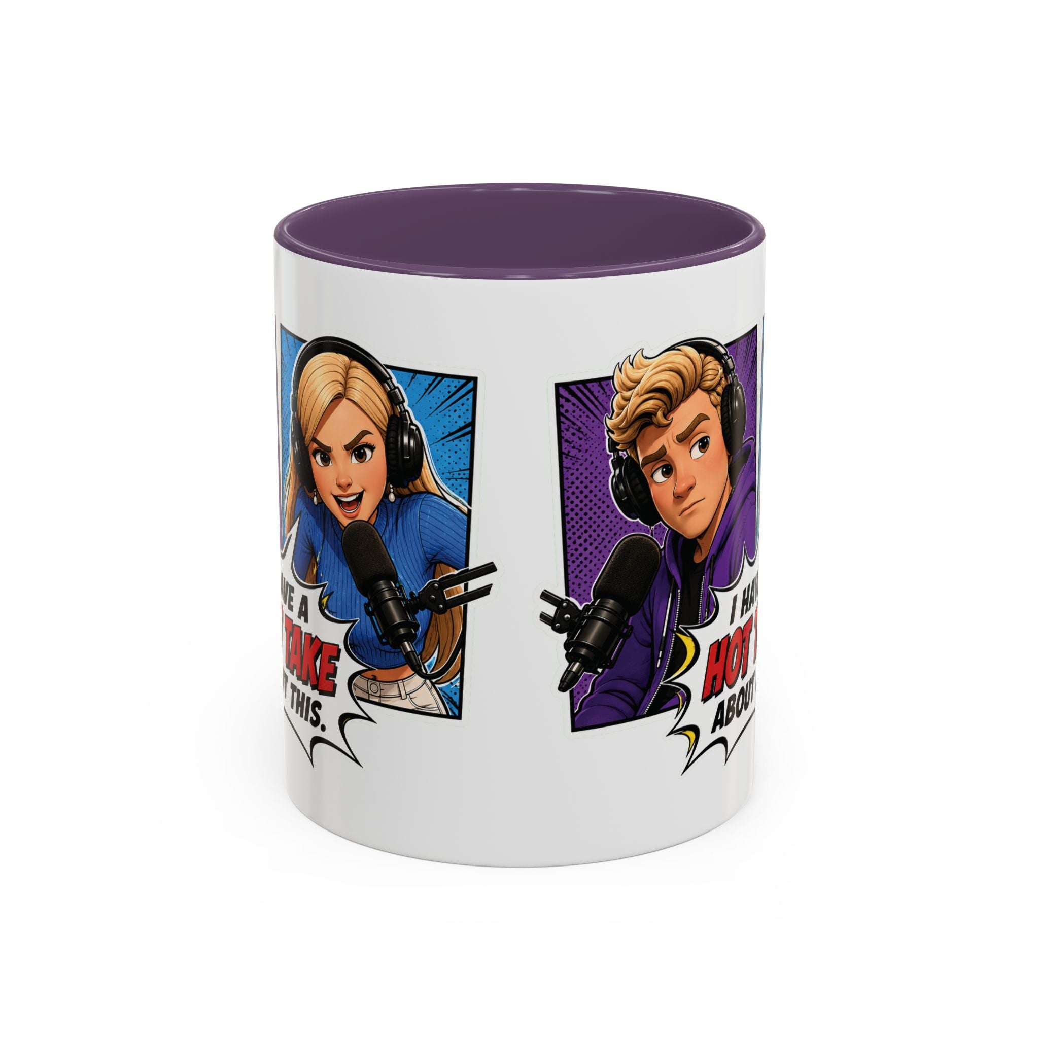 Jake And Emma Hot Take Coffee Mug — "I Have A Hot Take About This" Mug (11/15oz)