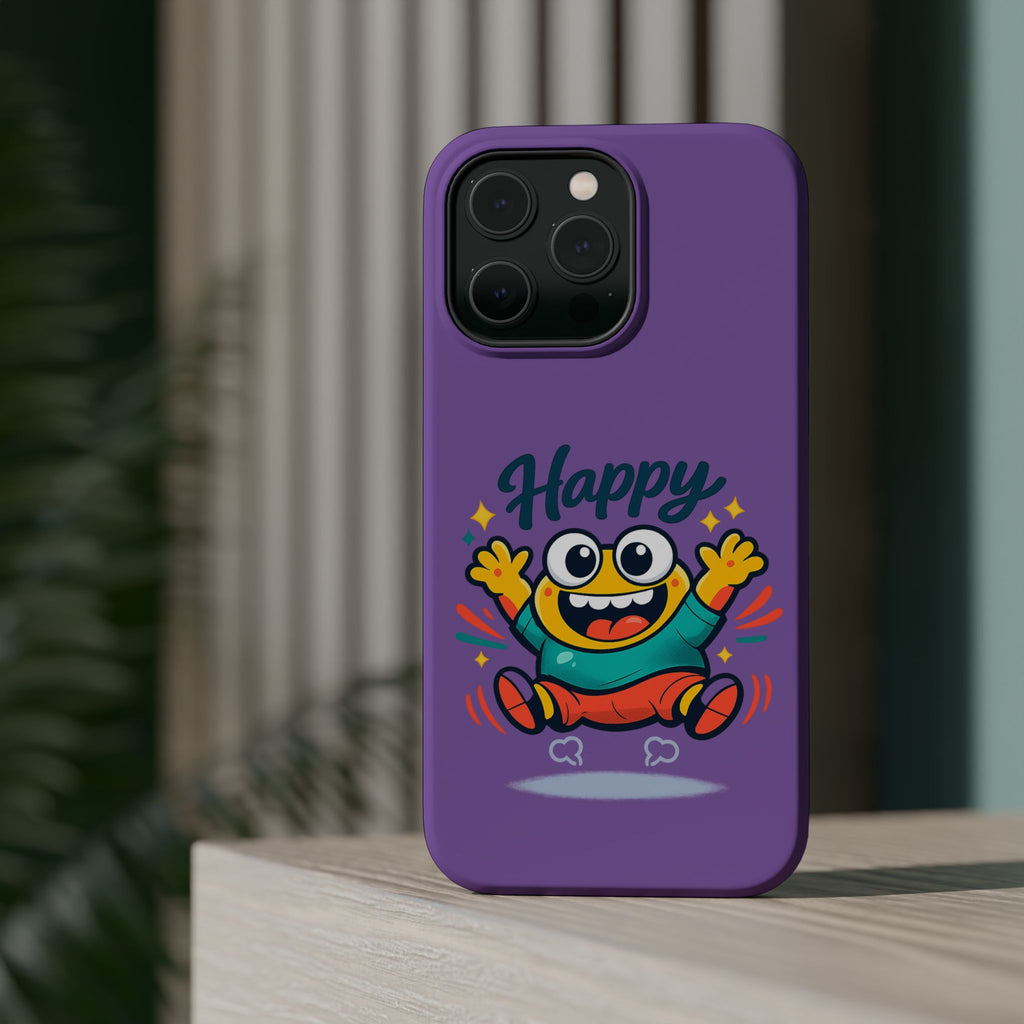 Happy Monster Magnetic Impact-Resistant Phone Case