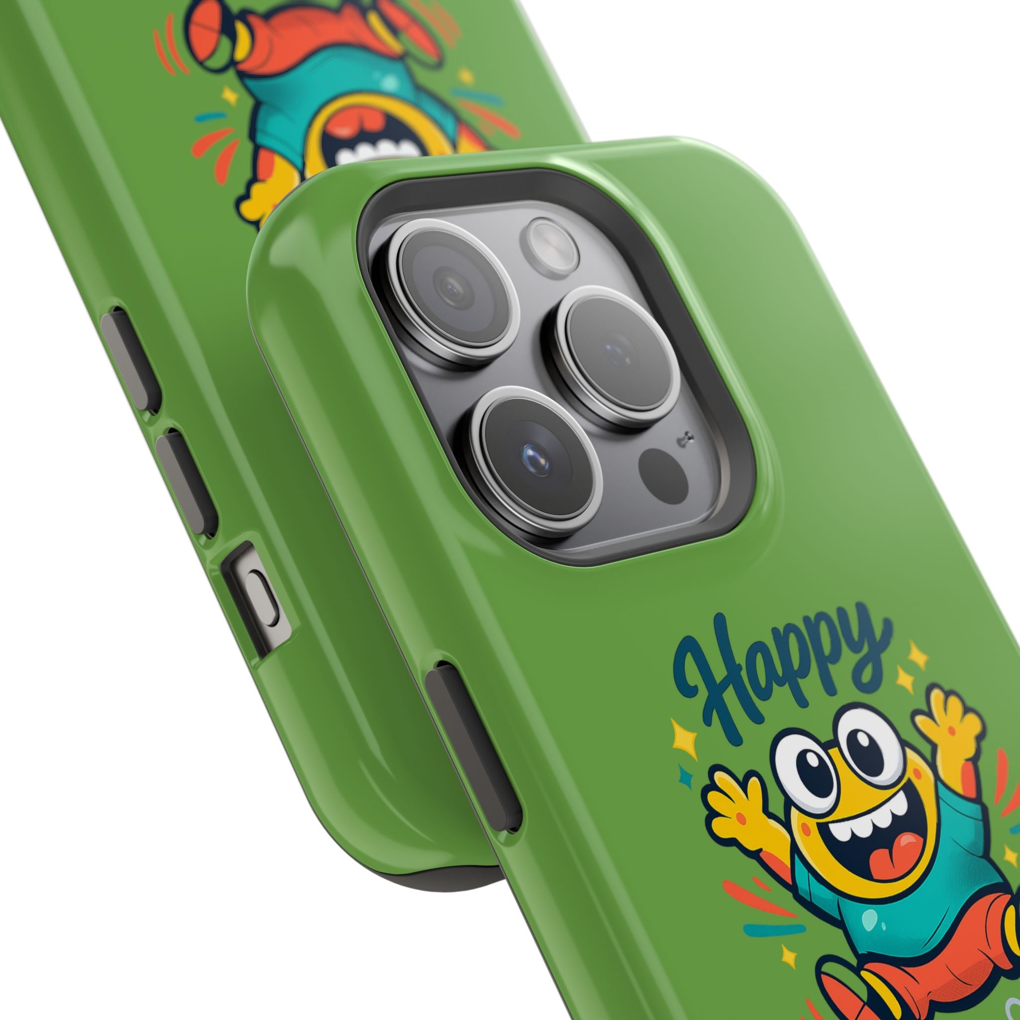 Happy Monster Magnetic Impact-Resistant Phone Case