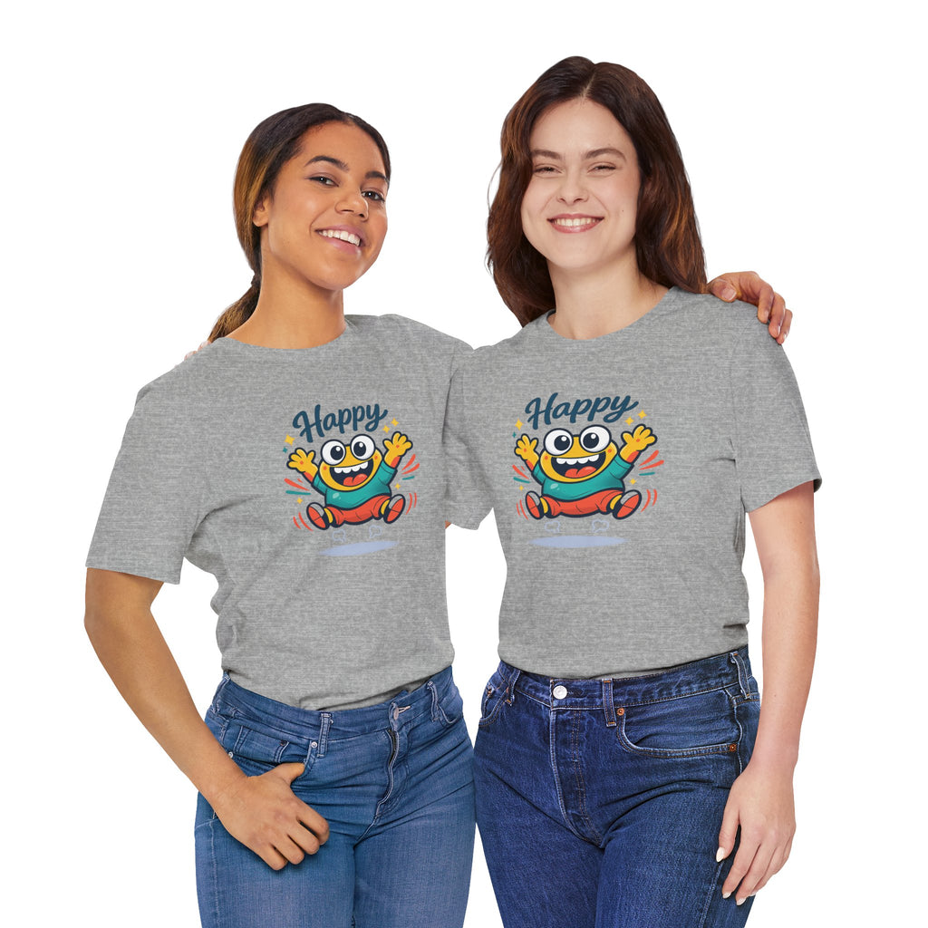Happy Mood Blob T Shirt Cute Kawaii Graphic Tee