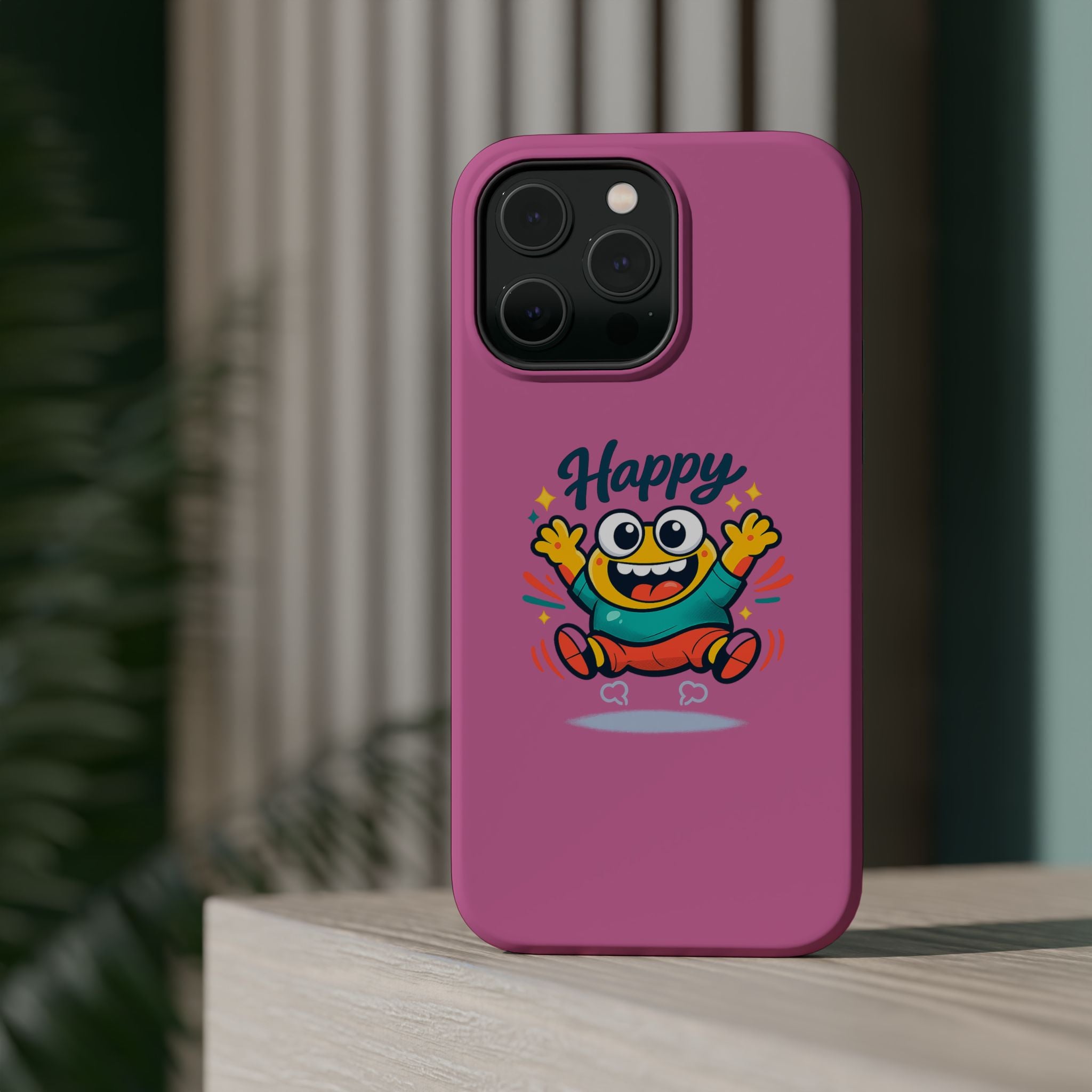 Happy Monster Magnetic Impact-Resistant Phone Case
