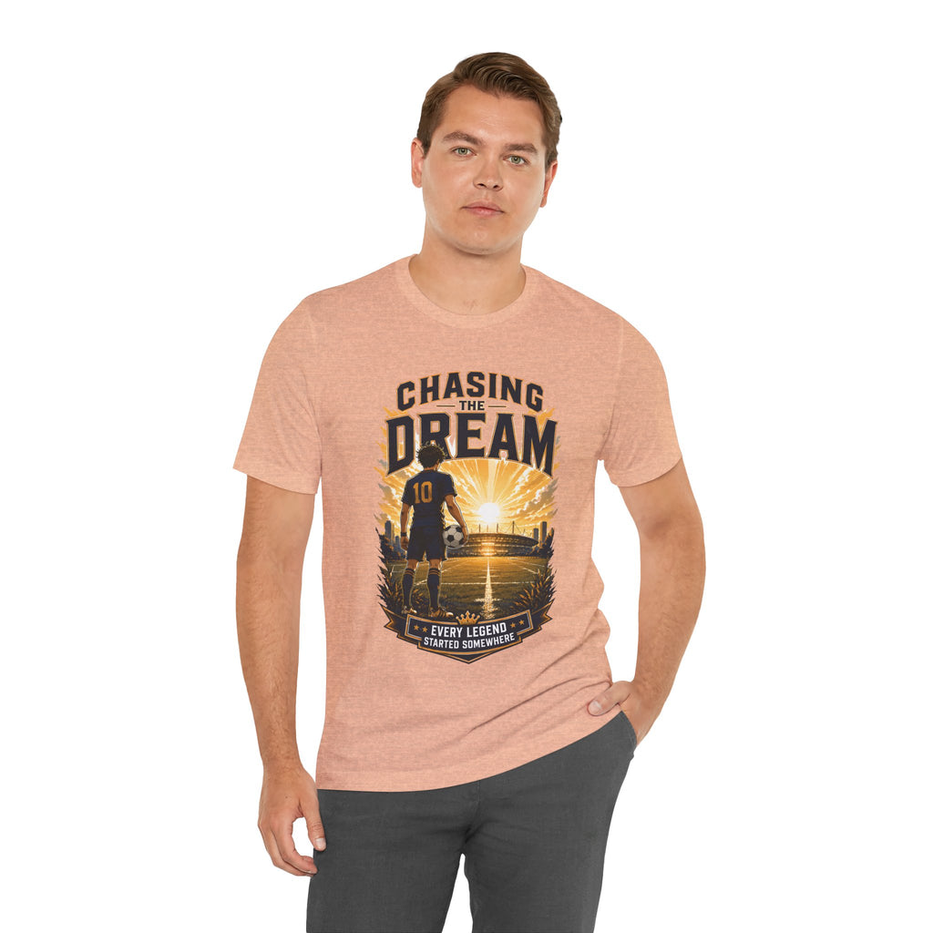 Chasing the Dream Soccer Graphic T Shirt