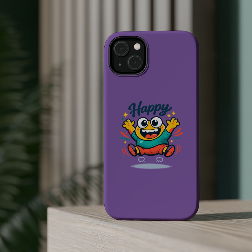 Happy Monster Magnetic Impact-Resistant Phone Case