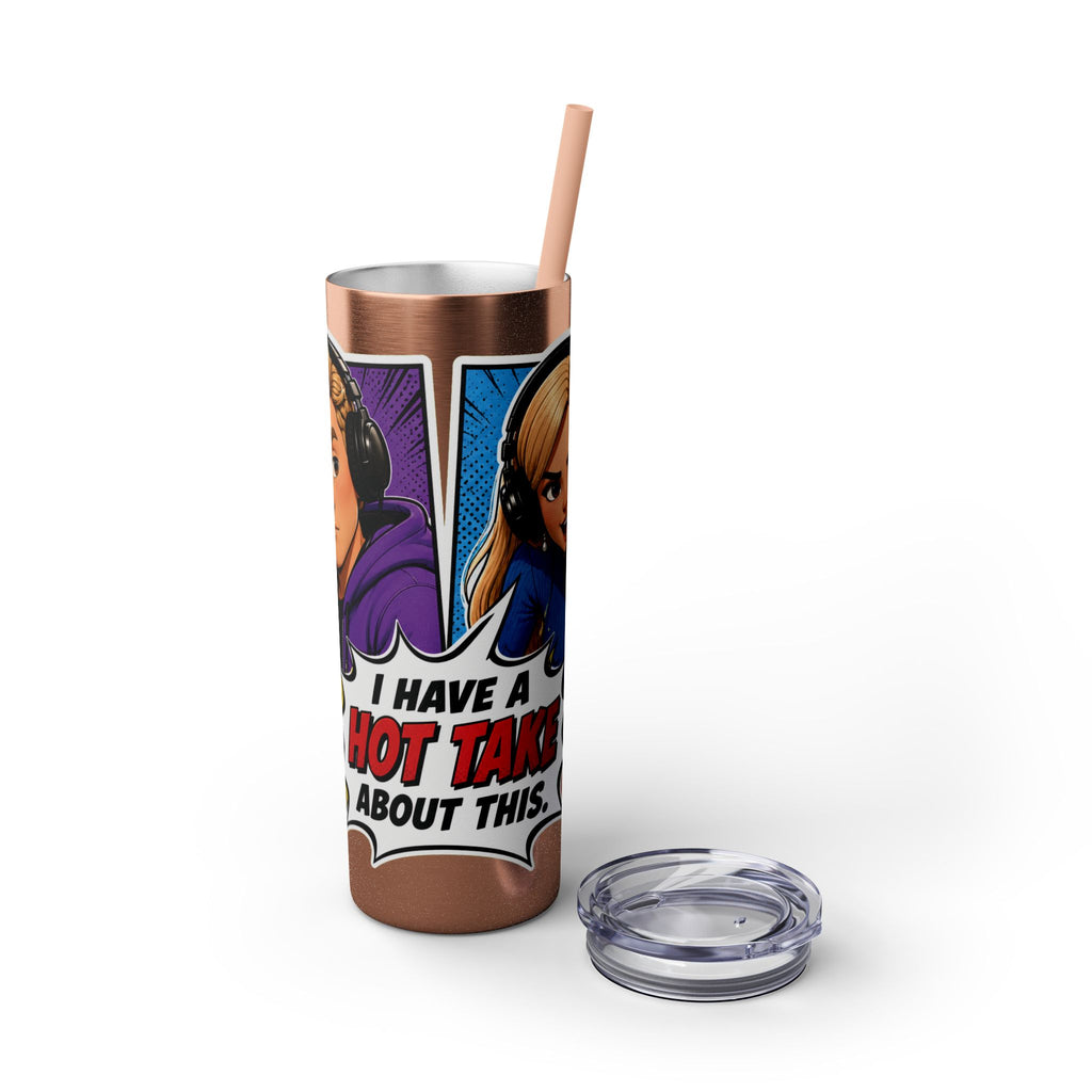 Hot Take Central I Have a Hot Take About This 20oz Pop Art Tumbler