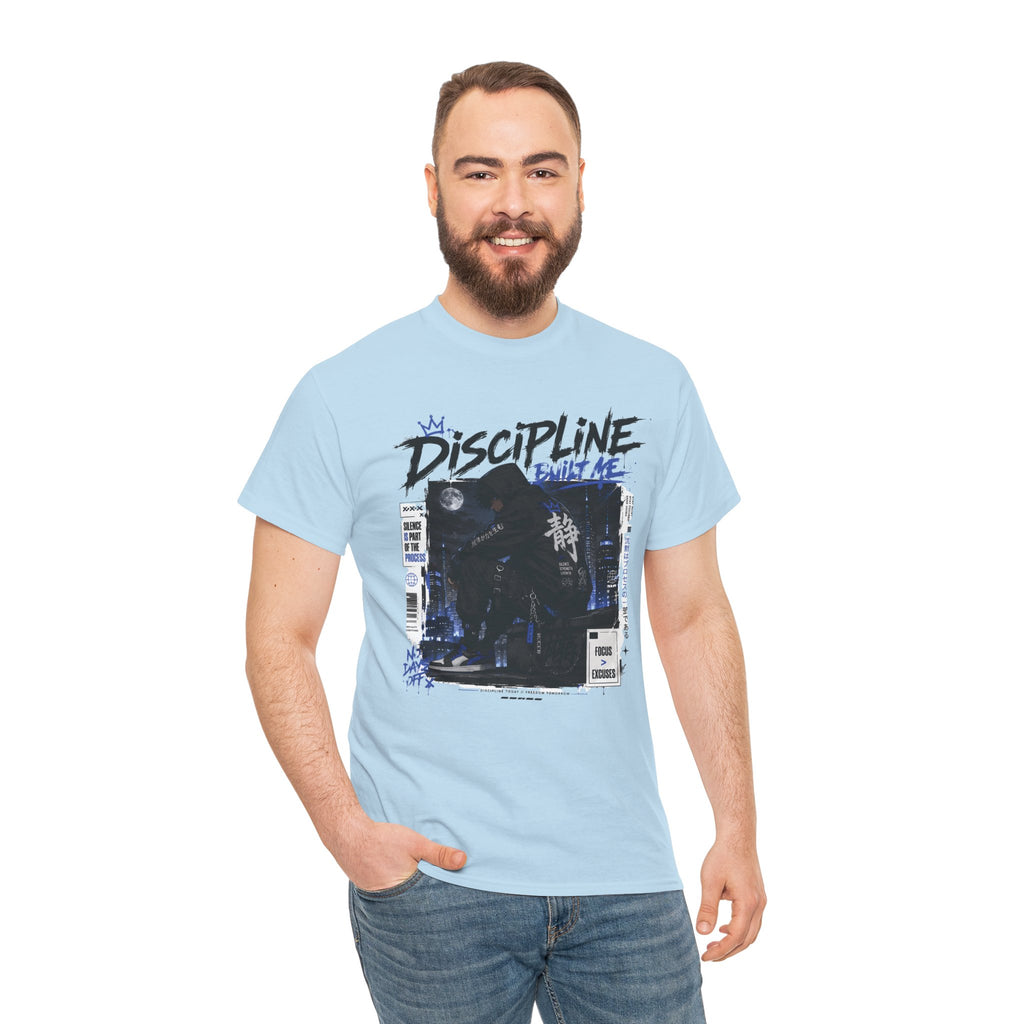 Discipline Built Me Anime Streetwear T Shirt