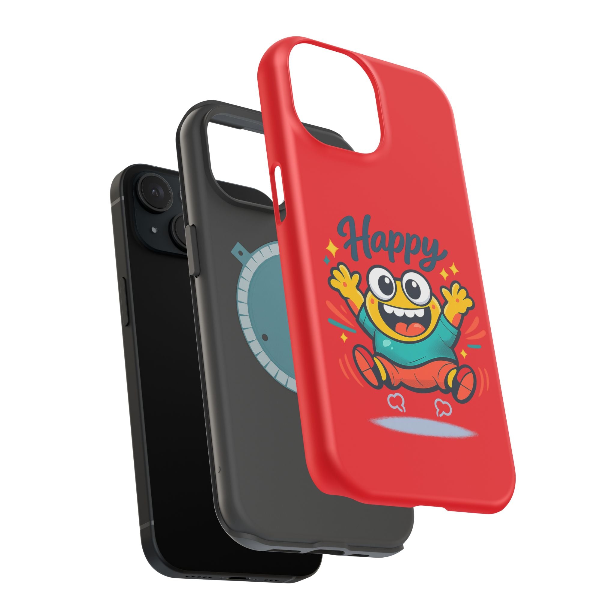 Happy Monster Magnetic Impact-Resistant Phone Case