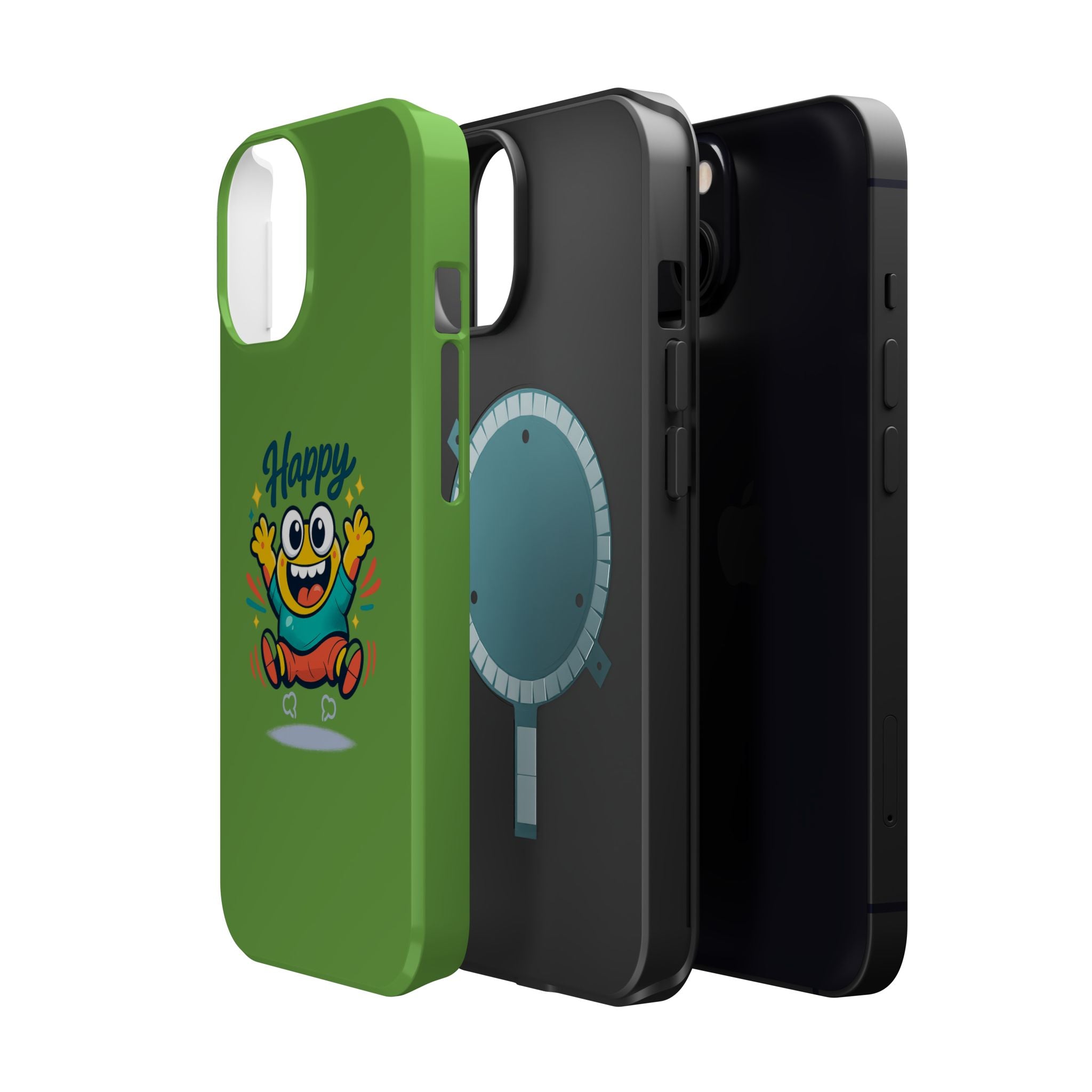 Happy Monster Magnetic Impact-Resistant Phone Case