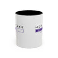 Accent Coffee Mug — "Hot Take Loading" Progress Bar Coffee Mug