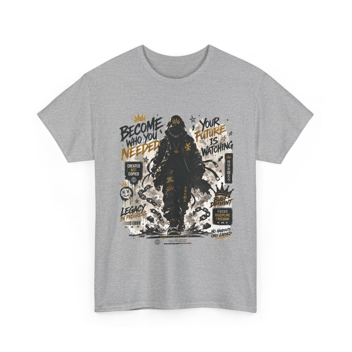 Become Who You Needed Inspirational Graphic T Shirt