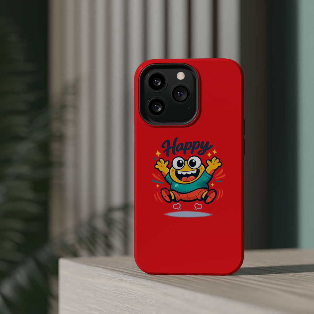 Happy Monster Magnetic Impact-Resistant Phone Case