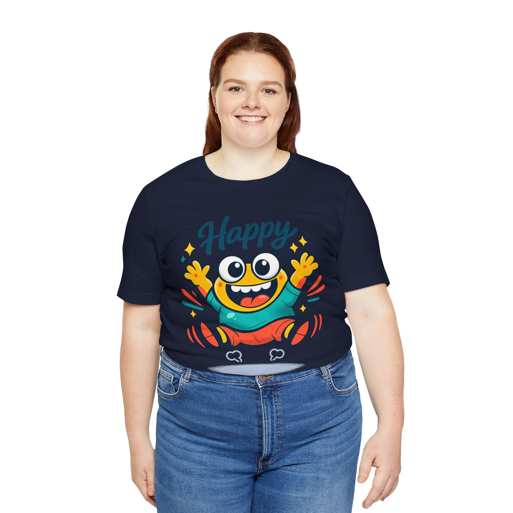 Happy Mood Blob T Shirt Cute Kawaii Graphic Tee