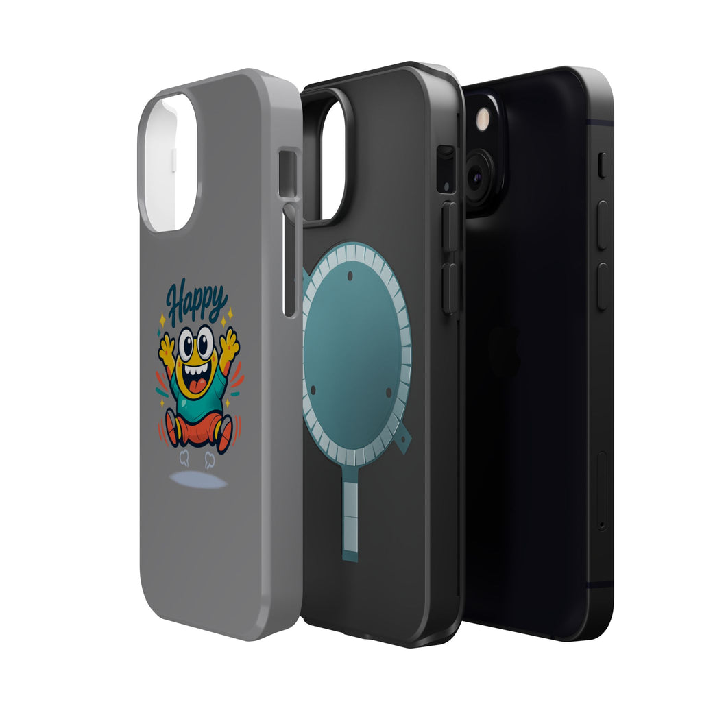 Happy Monster Magnetic Impact-Resistant Phone Case