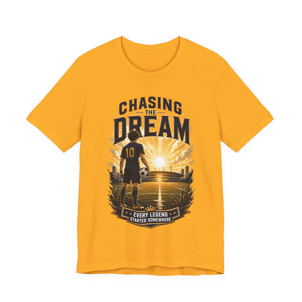 Chasing the Dream Soccer Graphic T Shirt
