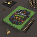 Football Is a Language Hardcover Journal — Personalized Soccer Notebook (Your Name & Number)