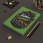 Football Is a Language Hardcover Journal — Personalized Soccer Notebook (Your Name & Number)