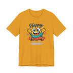 Happy Mood Blob Tee | kawaii minimal, thick outline emoji cartoon