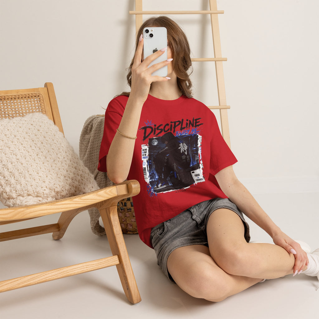 Discipline Built Me Anime Streetwear T Shirt