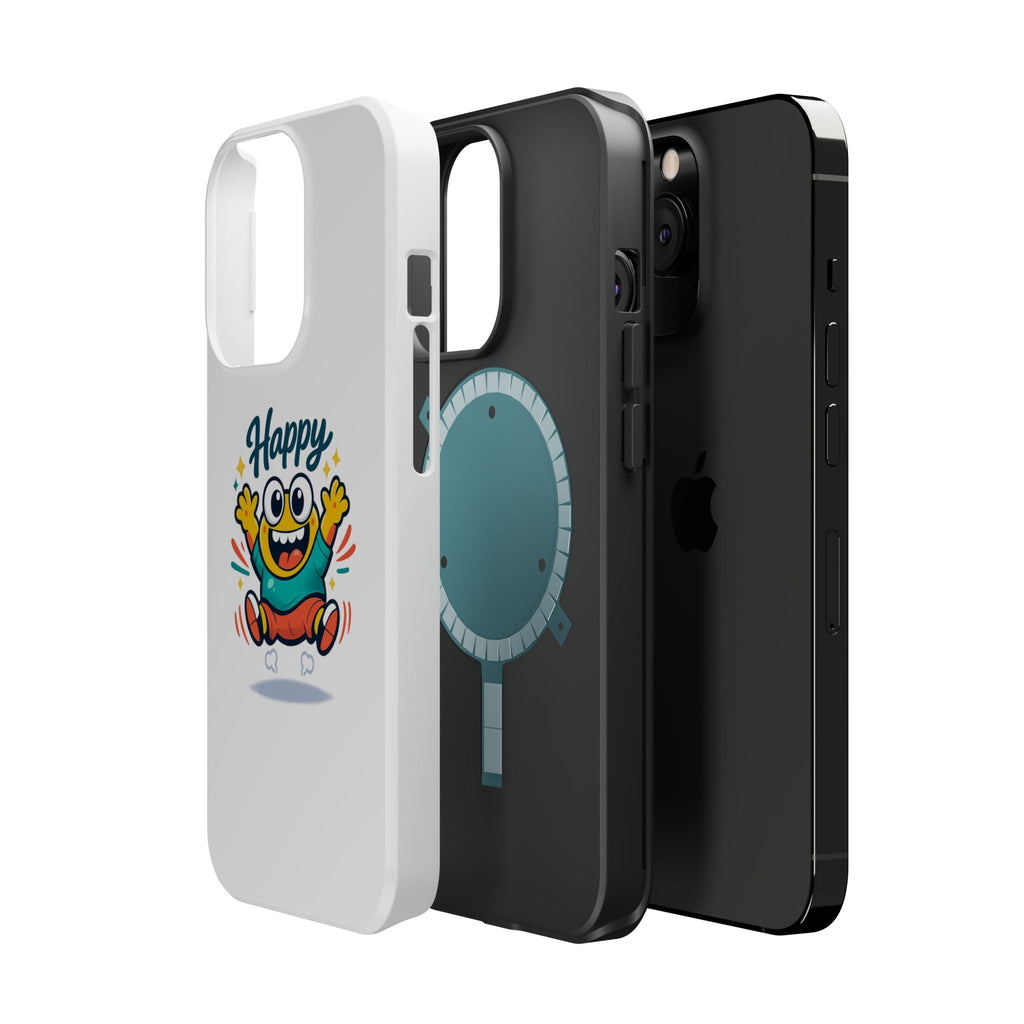 Happy Monster Magnetic Impact-Resistant Phone Case
