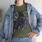 Peacekeeper Anime Graphic Tee — Purple Aesthetic Streetwear