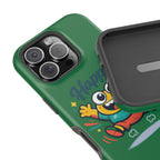 Happy Monster Magnetic Protective Phone Case Green