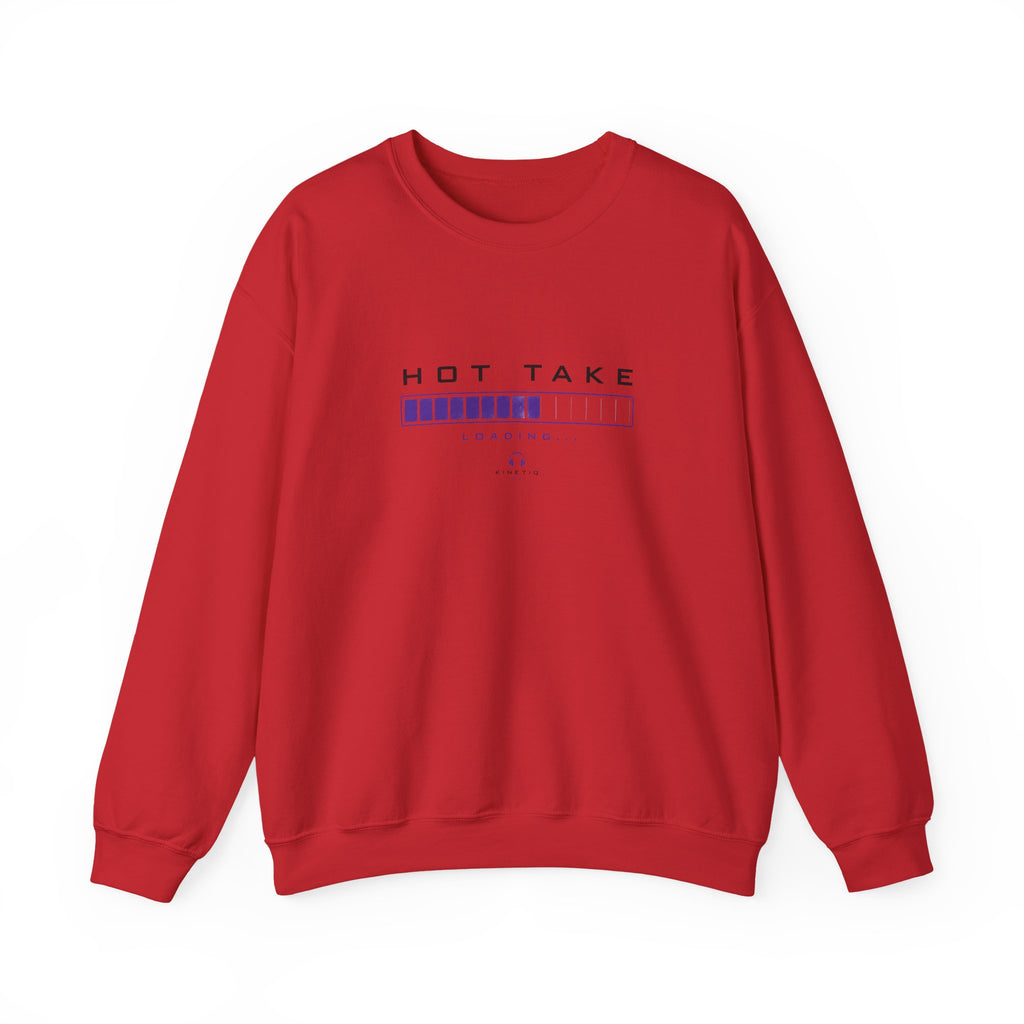 Hot Take Central Hot Take Loading Crewneck Sweatshirt