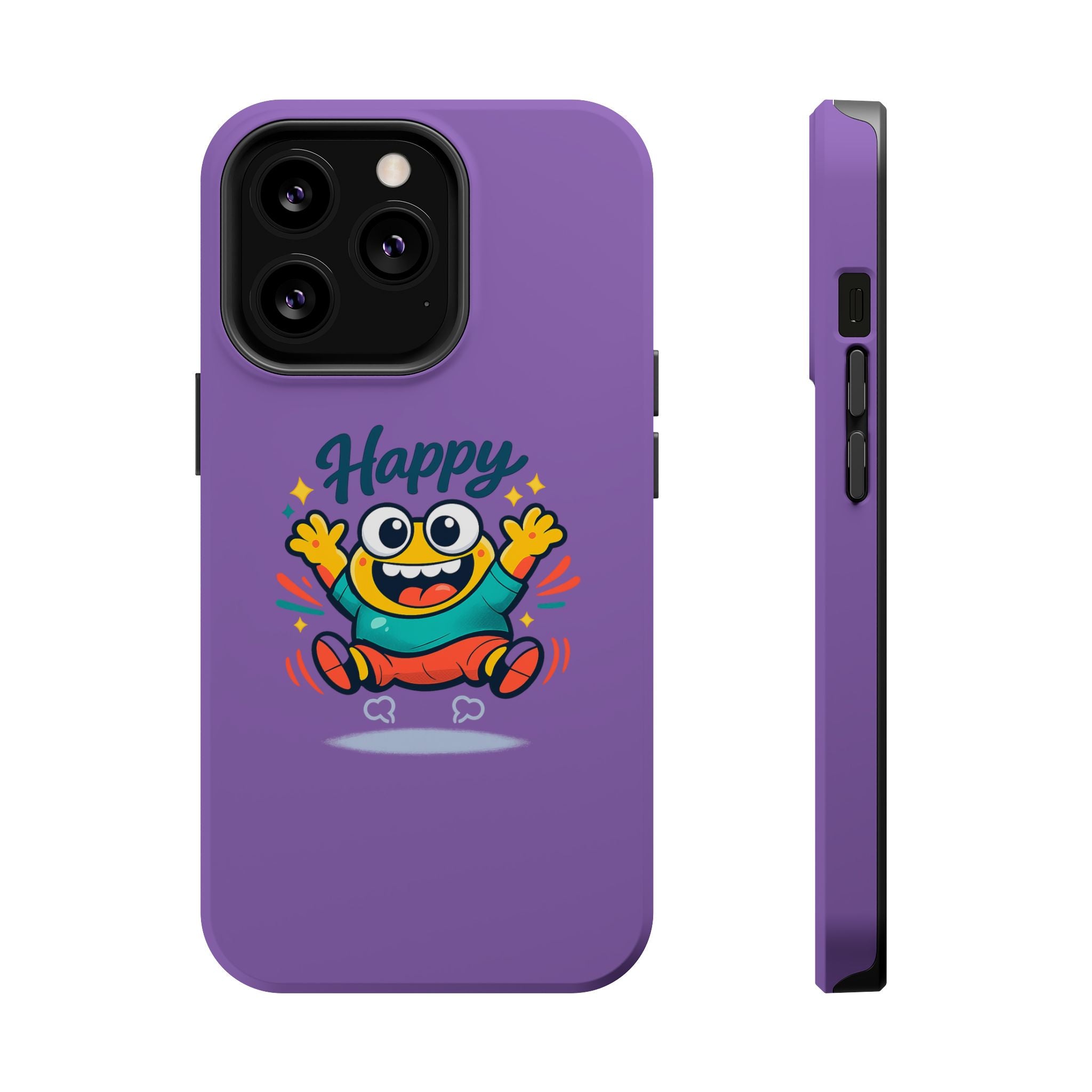 Happy Monster Magnetic Impact-Resistant Phone Case