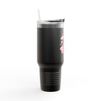 Cozy Pink Hoodie Girl 40oz Insulated Travel Mug