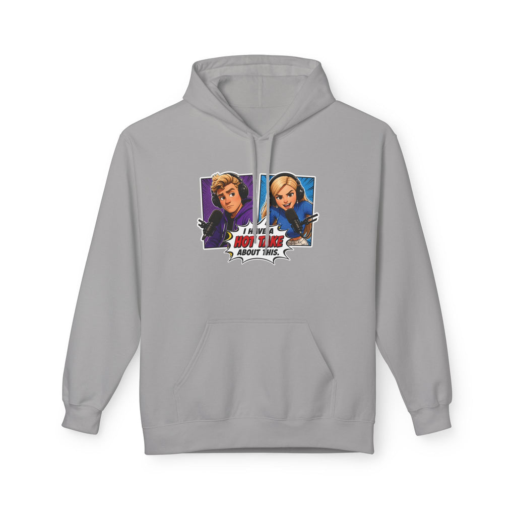 Pop-Art "I HAVE A HOT TAKE ABOUT THIS" Hoodie — Hot Take Central Graphic