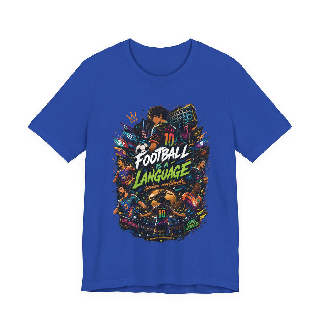 Football Is a Language Graphic T Shirt