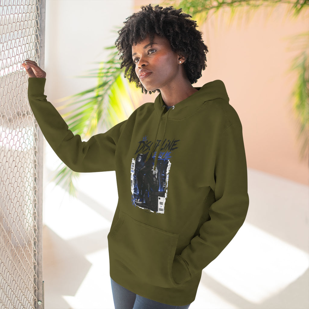 Discipline Built Me Graphic Hoodie Vintage Streetwear