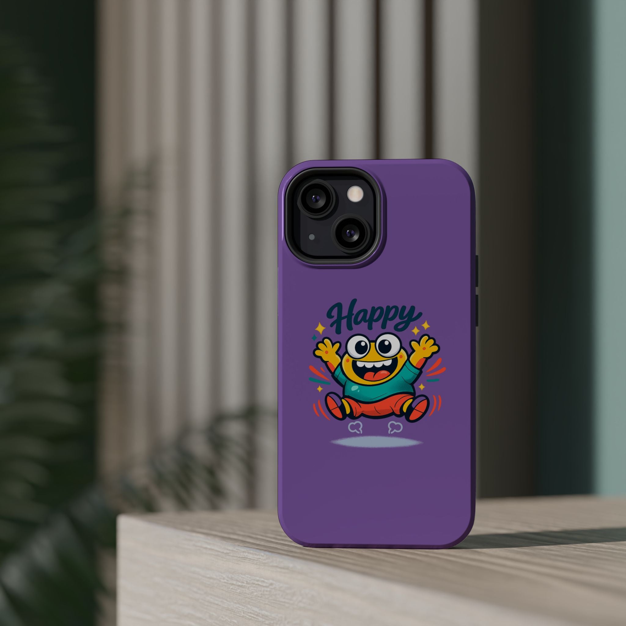 Happy Monster Magnetic Impact-Resistant Phone Case
