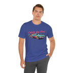 Catch the Fire Vintage Muscle Car Graphic T Shirt