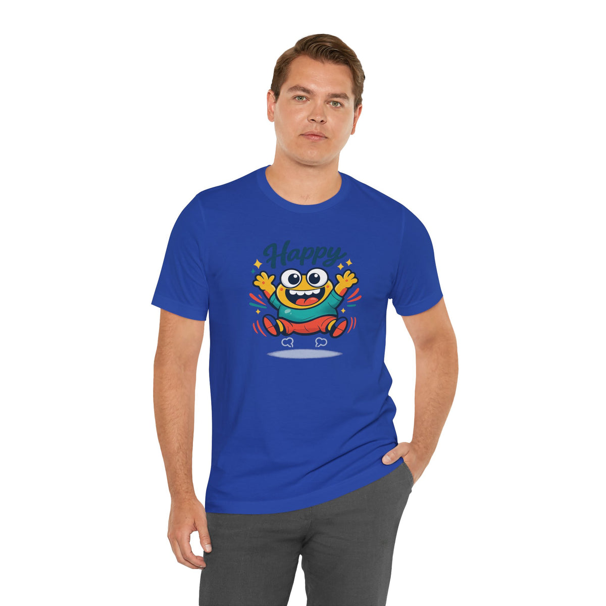 Happy Mood Blob T Shirt Cute Kawaii Graphic Tee