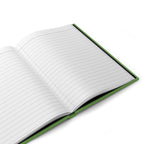 One Game One World Soccer Hardcover Journal — Personalized Number 10 Notebook