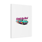 Retro Racing Car Canvas Wall Art – Vintage Dragster Design